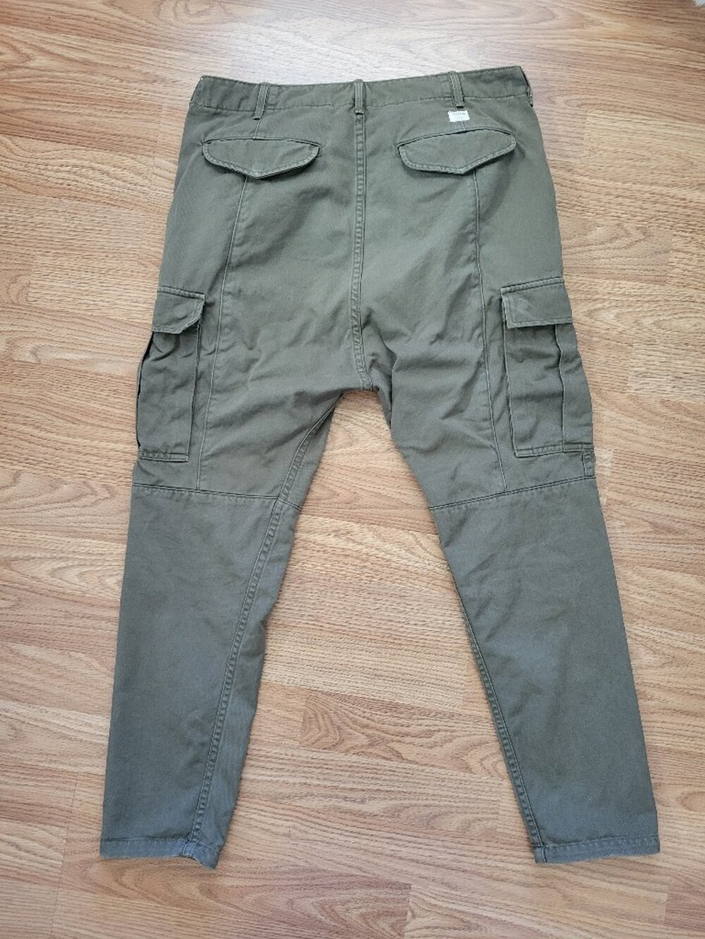 Citizens of Humanity Surplus Cargo Pants Size 26 Olive Green Utility Pants - Picture 8 of 12